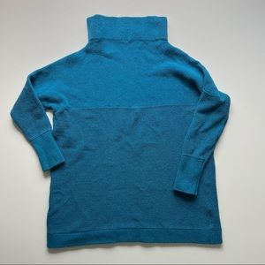 Free People Teal Ottoman Size S